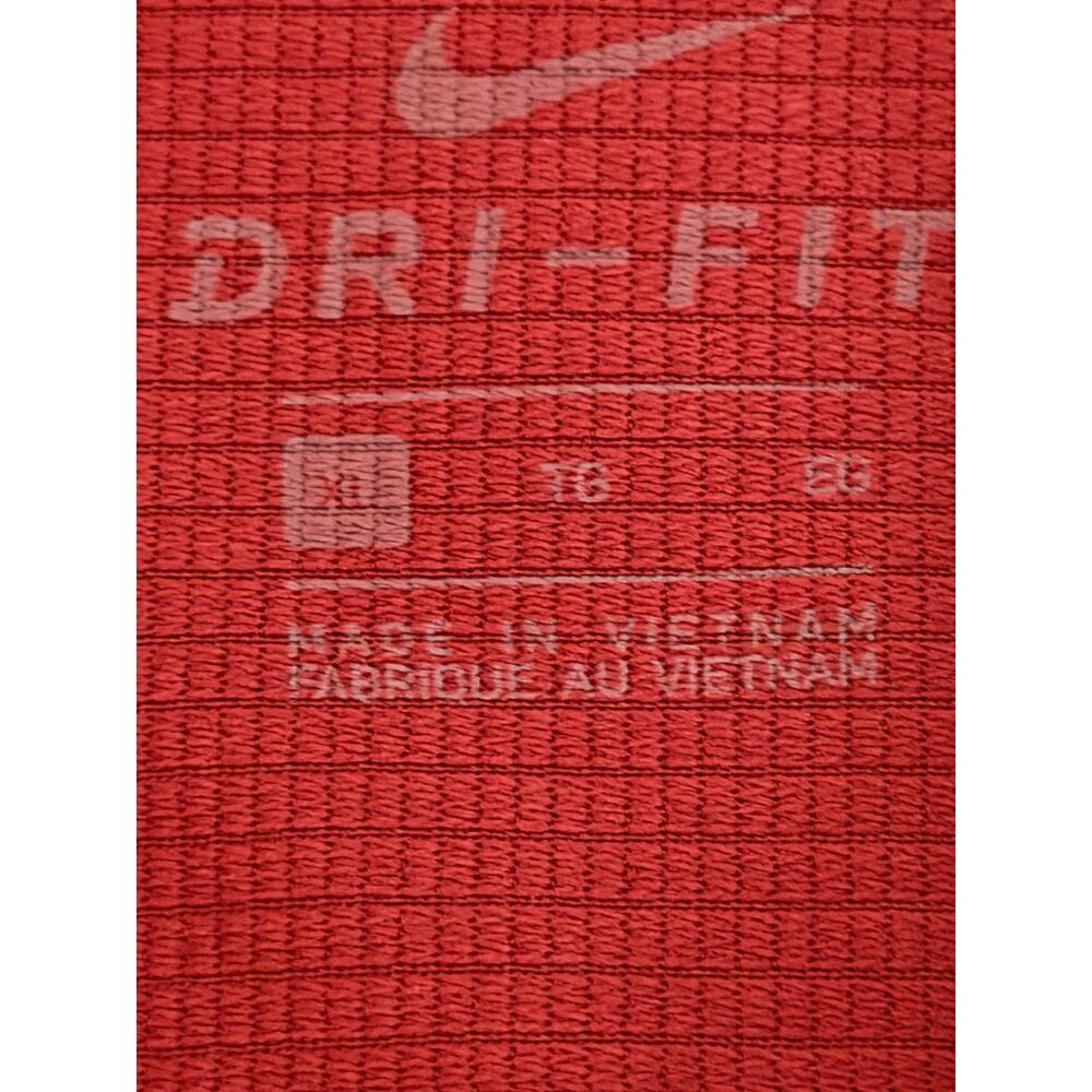 Nike Dri-FIT Alabama Crimson Tide Polo Shirt Red Embroidered Logo Men’s xl - Picture 4 of 6